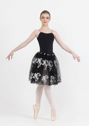 black floral romantic tutu dress ballet costume
