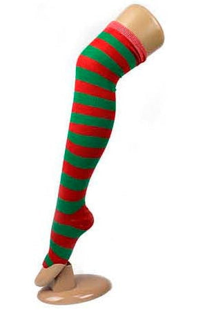 stripe socks character costume dress up fancy halloween horror witch elf christmas xmas