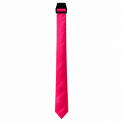 hot pink Long Slim Coloured Ties