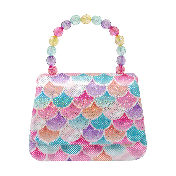 pink_poppy_shimmering_mermaid_scale_hard_handbag.webp
