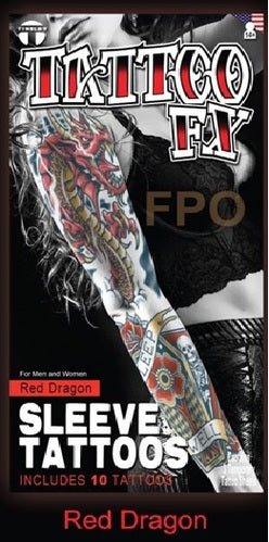 red dragon fx tinsley tattoo transfer