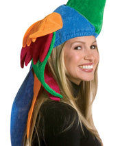 PARROT HAT JUNGLE TROPICS BIRD 