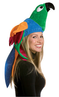 PARROT HAT JUNGLE TROPICS BIRD 