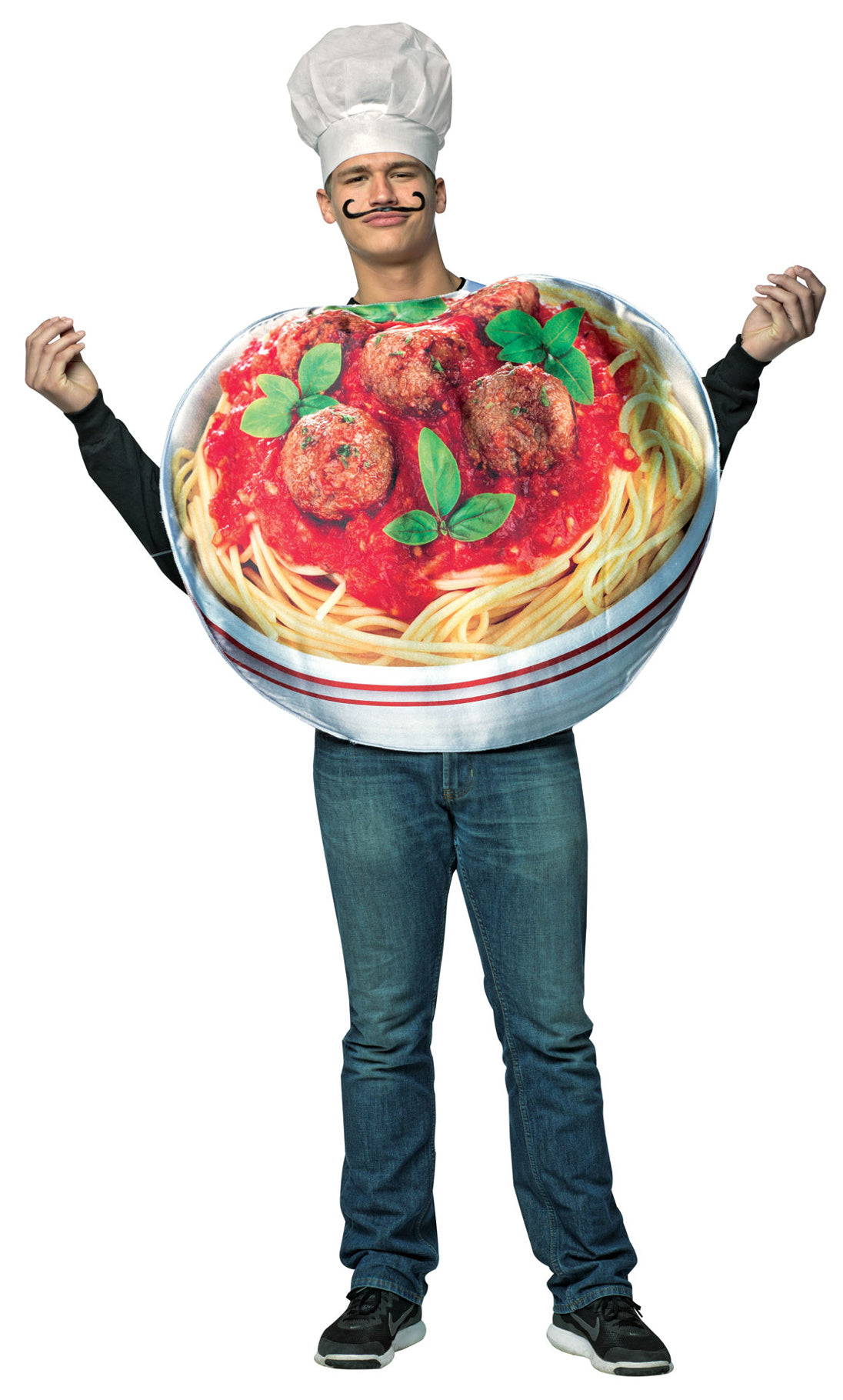 spaghetti and meatball costume italian day at school italy mama cooking 