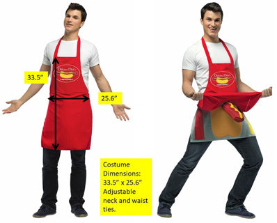 Hot Dog Vendor Dirty Apron