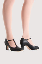 Chord T-Bar - 3 inch Heel - Black