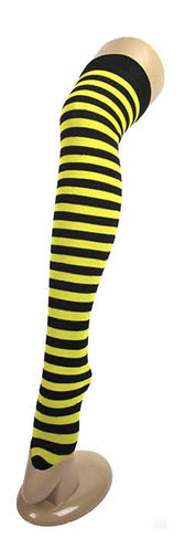 stripe stockings character beetlejuice alice in wonderland costume dress up fancy halloween horror bee bumble