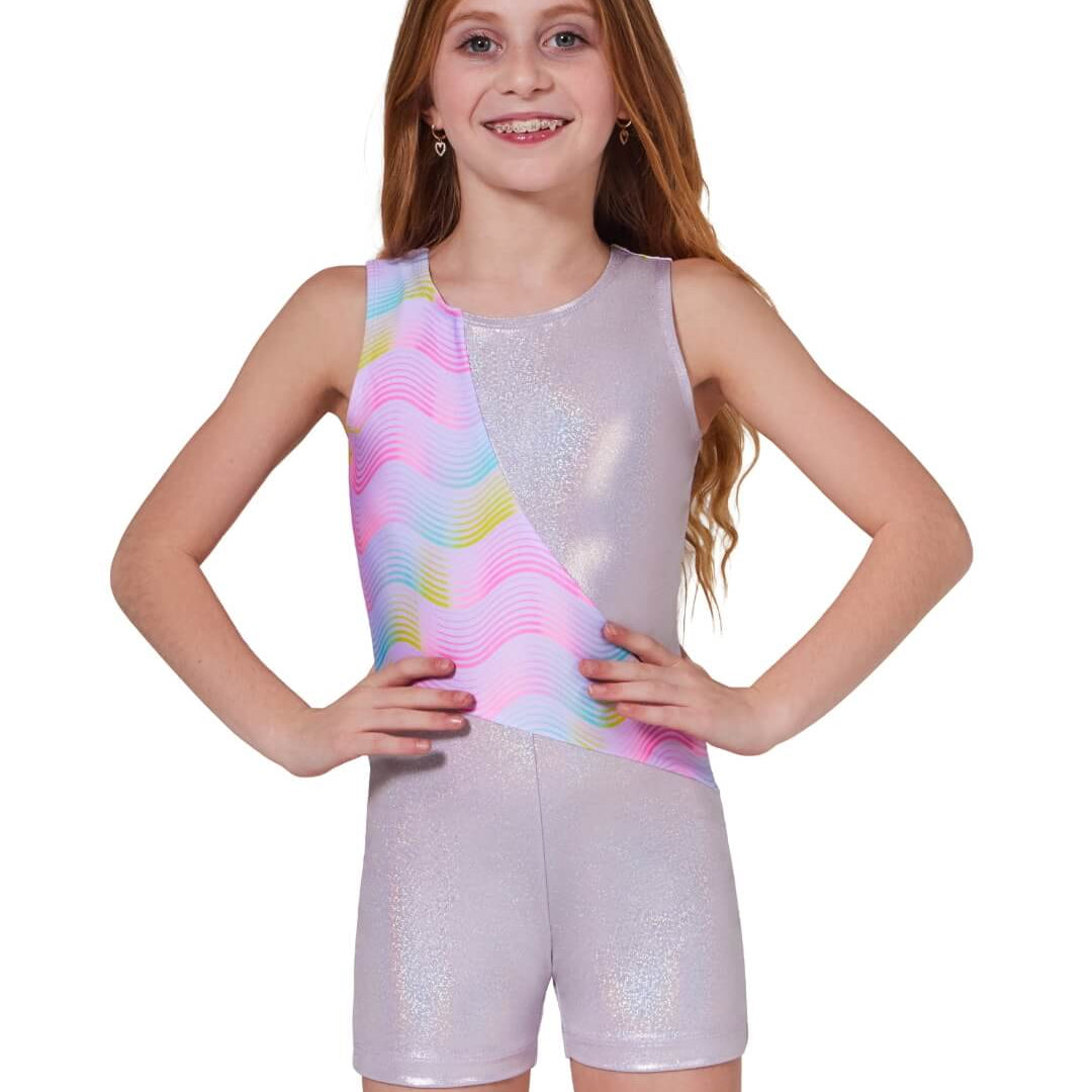 wave unitard leotard gymnastics 