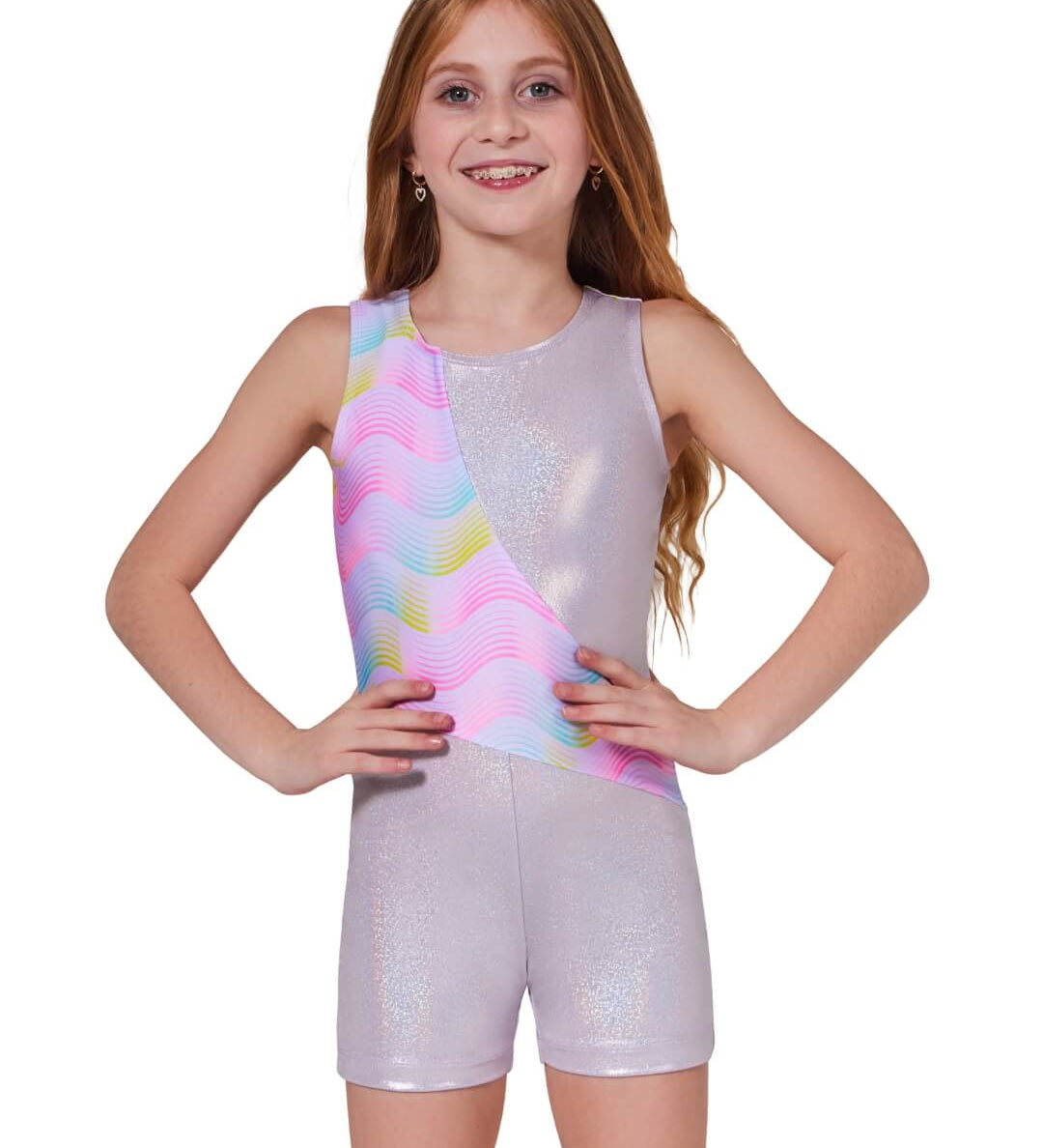 wave unitard leotard gymnastics 