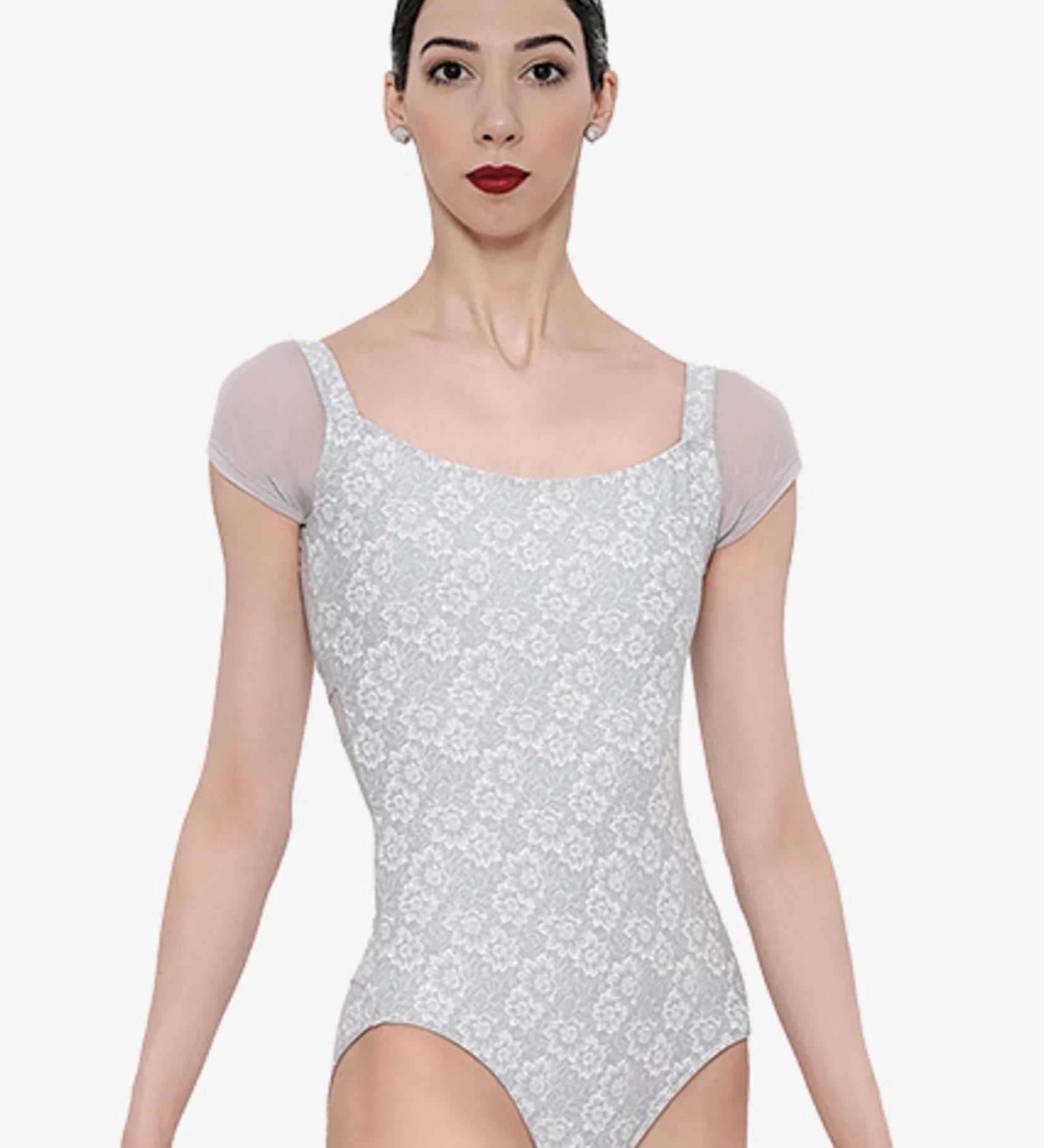 Acante Leotard - Light Grey wear moi australia dancewear