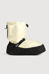 Warm up Booties - Metallic White