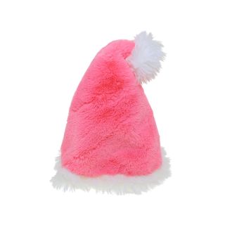 pink & white santa hat