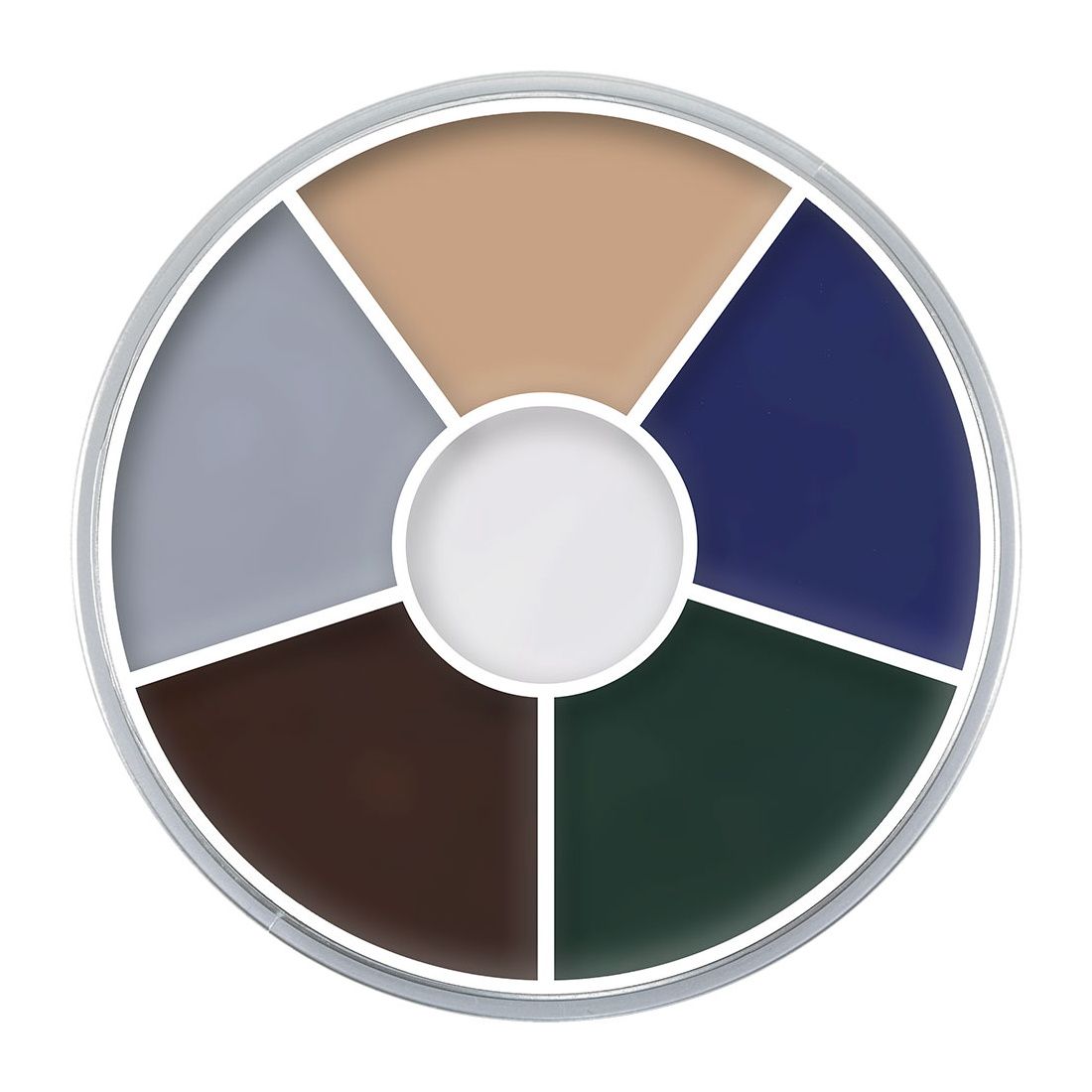 zombie wheel makeup 5 color palette halloween 
