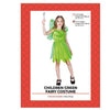 green fairy tinkerbell disney dress child costume