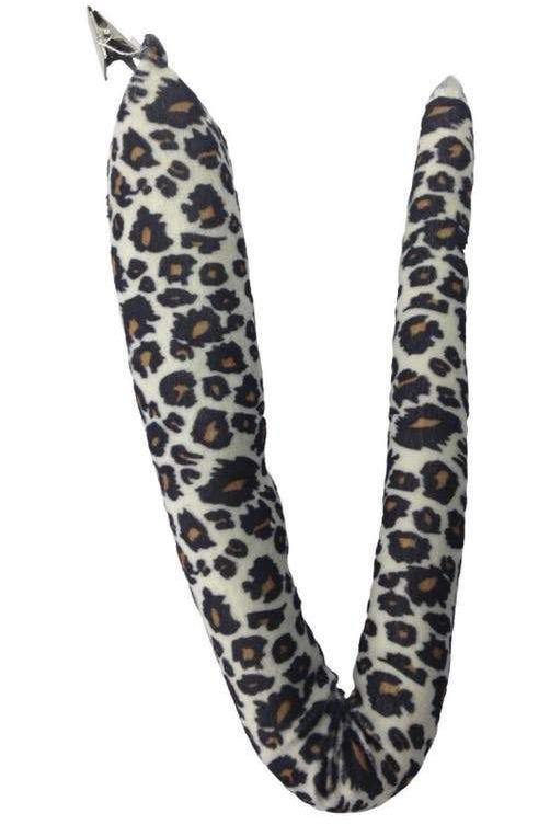 cheetah tail plush animal costume
