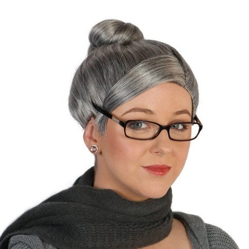 Wig - Nanna with Bun
