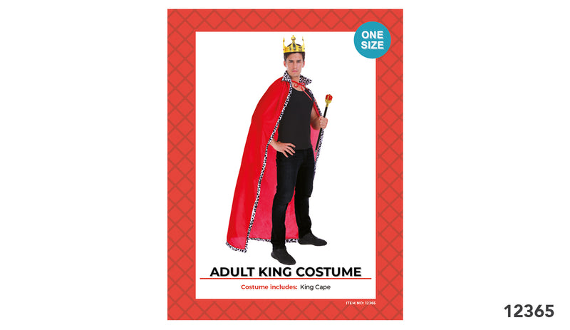 King Costume - Adult