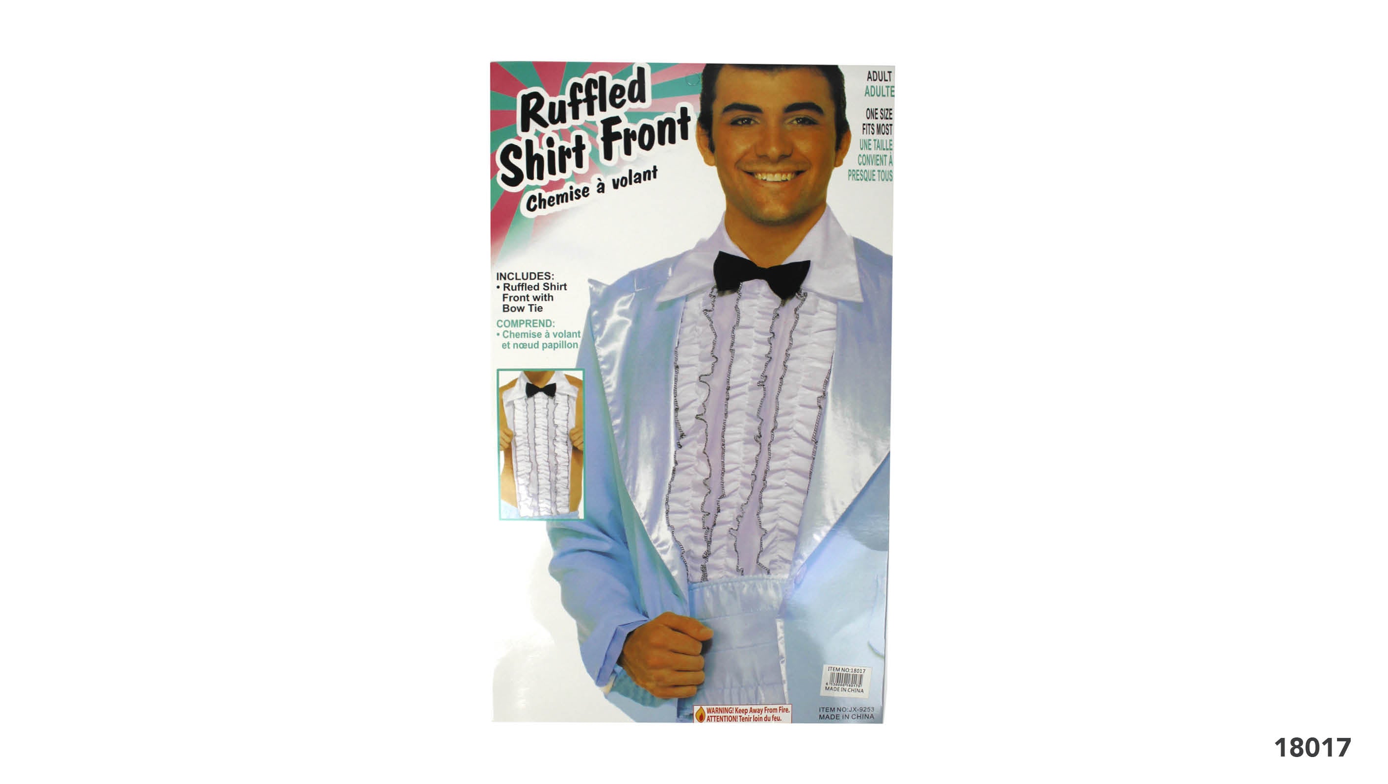 Ruffled Shirt Front