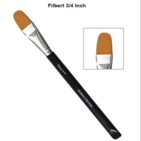 filbert 3/4 inch makeup brush 
