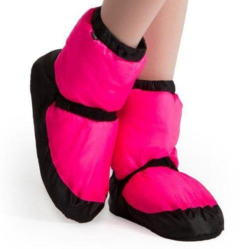 ballet warm up bootie in pink bloch dancewear