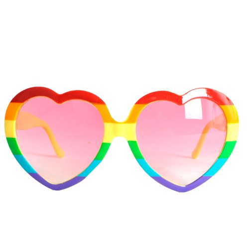 Heart Shape Rainbow Glasses