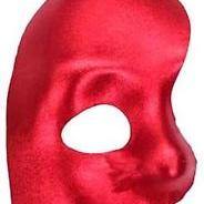 Mask - Half Mask - red