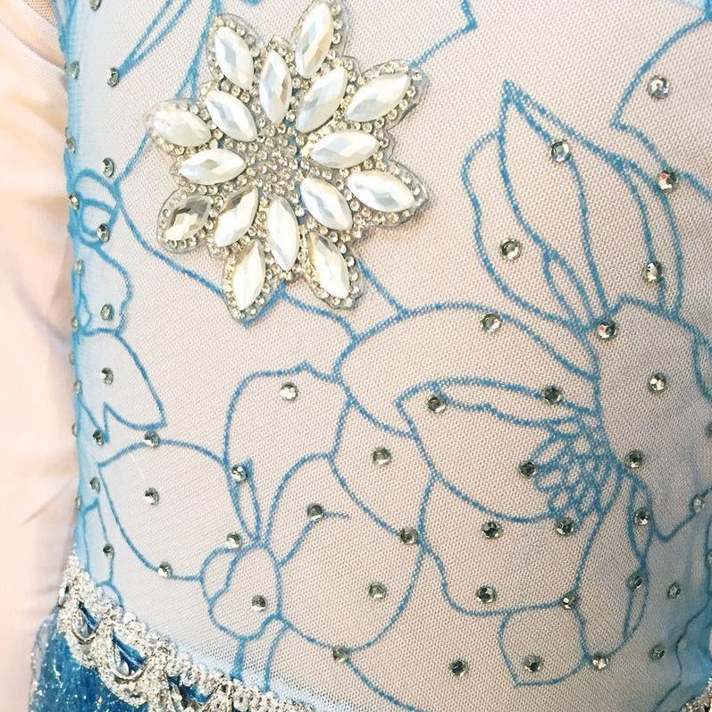 frozen elsa dress girls costume