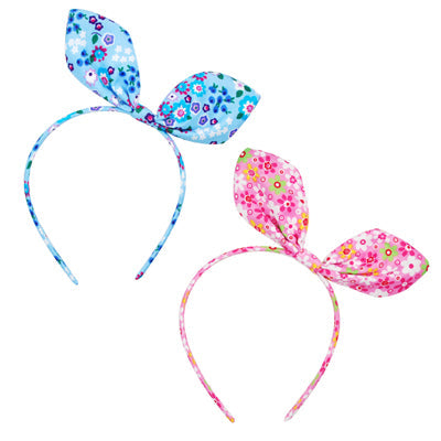 floral headband easter bunny