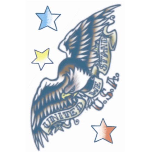 eagle tattoo fake