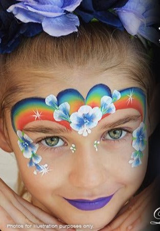 rainbow facepaint