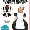 Child Colonial Apron & Hat