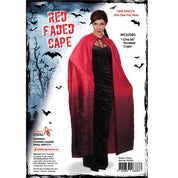 Red Faded Cape
