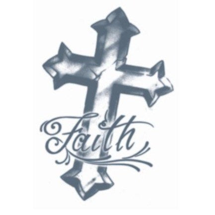 Faith Cross - Prison Tattoo
