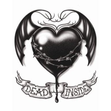 Dead Inside - Gothic Tattoo