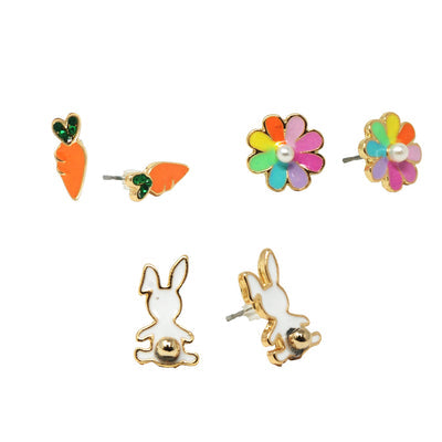 easter bunny earrings