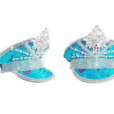 Deluxe Sequin Festival Hat - Turquoise
