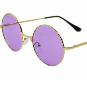 Party Glasses/ Hippy - Purple