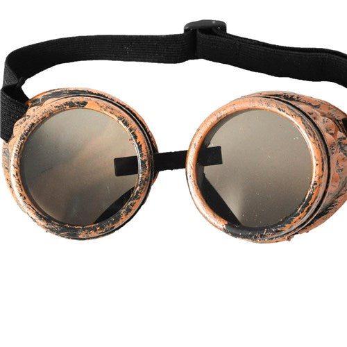 Steampunk Goggles - Copper/Black