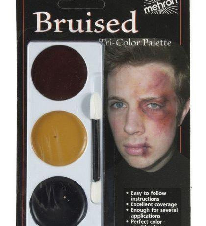 Tri-Colour Makeup Palete - Bruise