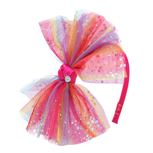Barbie Rainbow Bow Headband