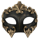 Lorenzo Gold & Black Face Mask
