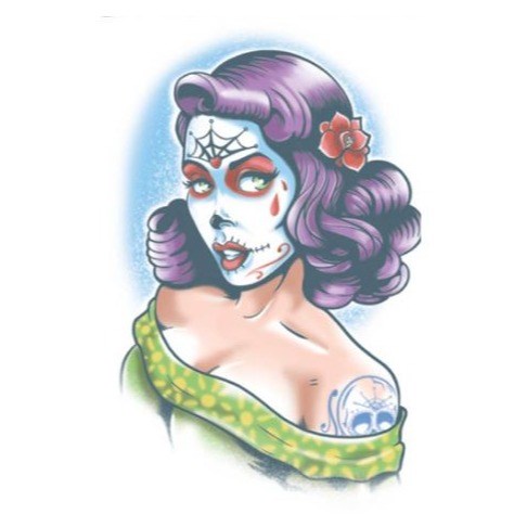 Lolita - Day of the Dead Tattoo