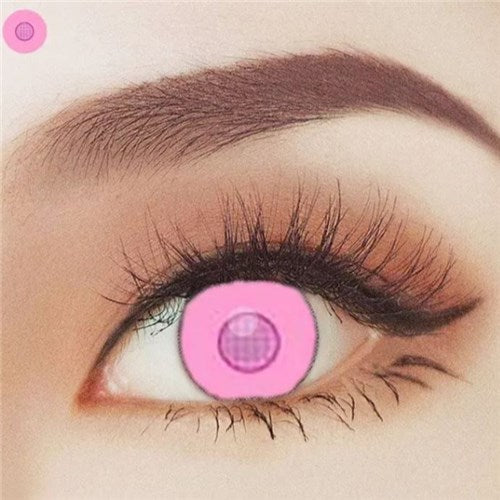 pink contact lenses halloween costume