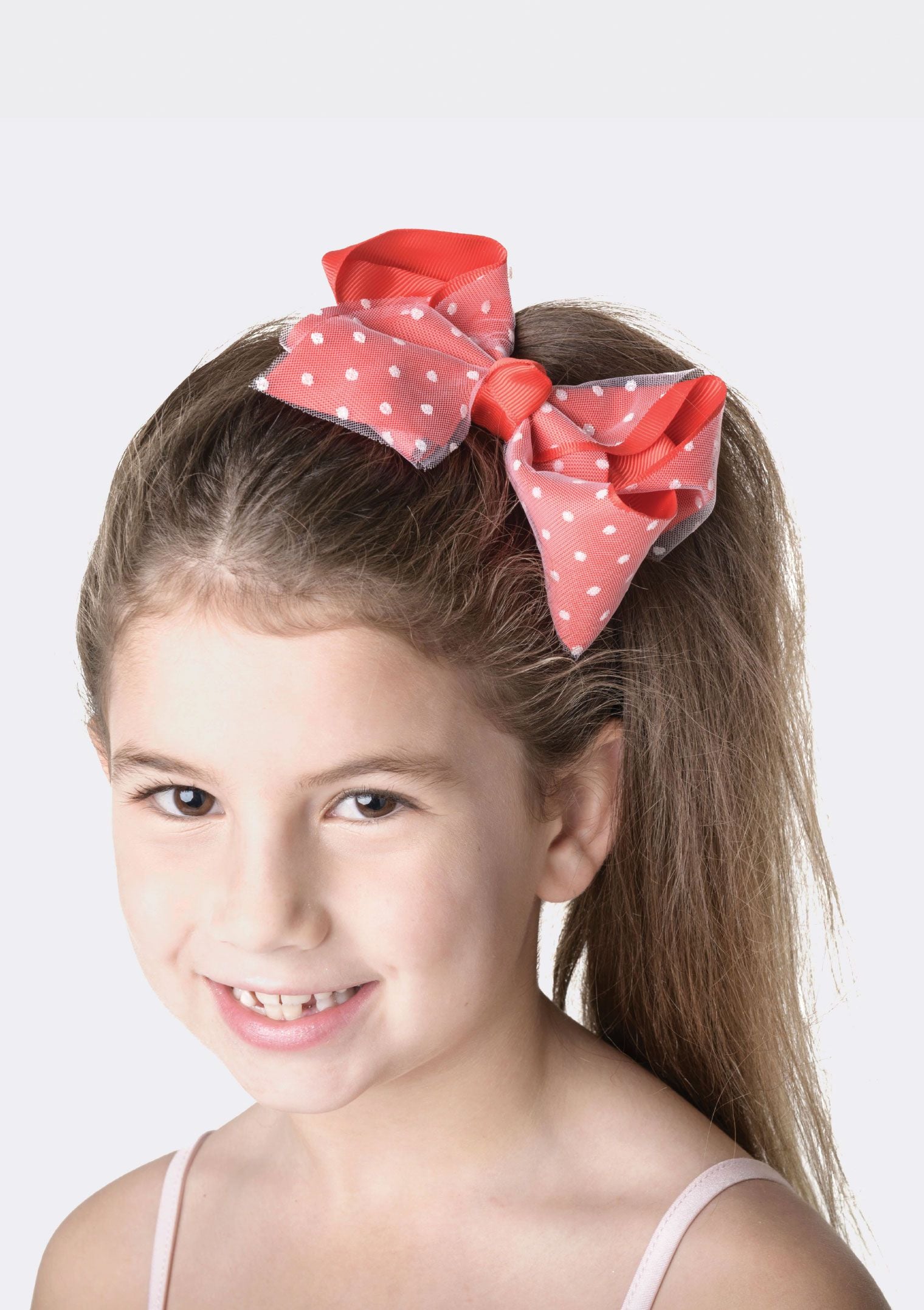 Spotty Hair Bow  Dancewear Australia