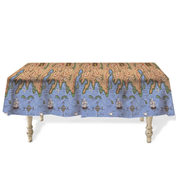 Treasure Map Tablecover