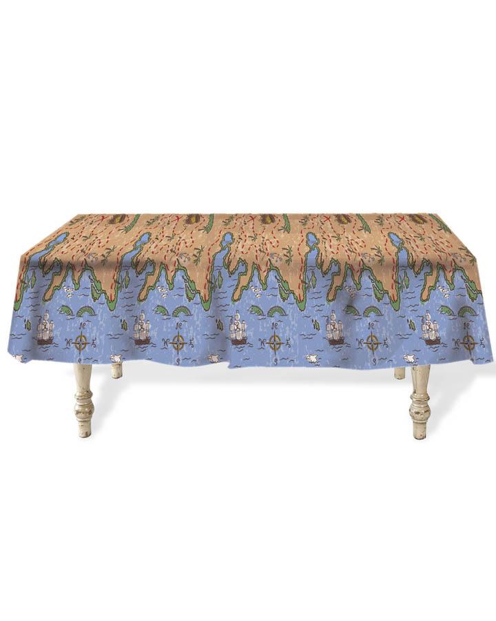 Treasure Map Tablecover