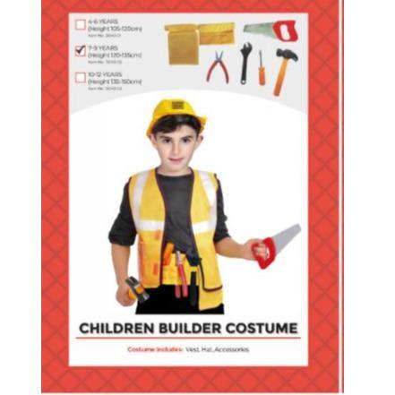 Children Builder Costume