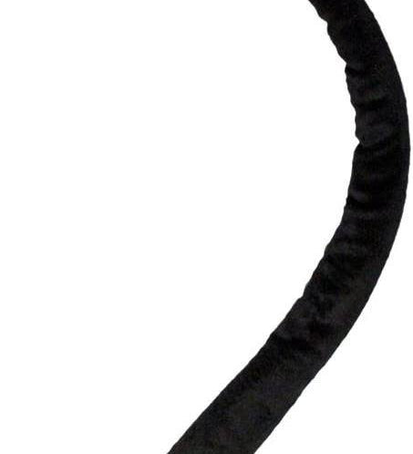 black animal tail plush