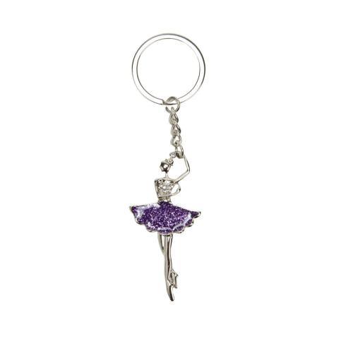 Ballerina Keyring - Purple - Upstage Dancewear