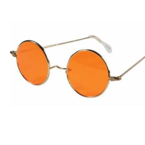 Party Glasses-Hippy/Orange